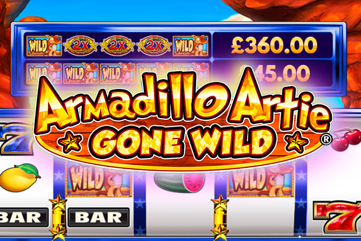 Armadillo Artie Gone Wild - DWG slot at Mystake Casino Casino