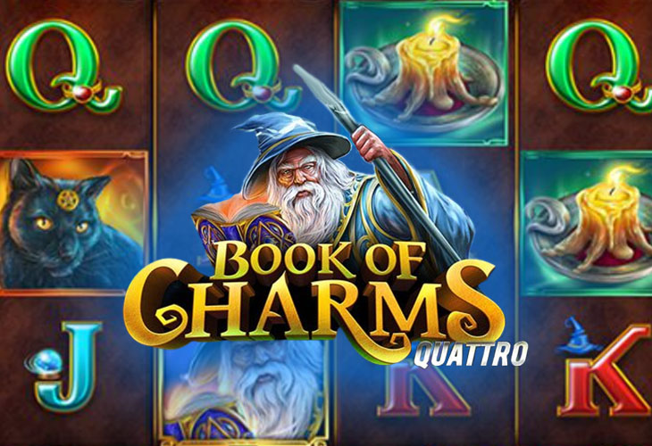 Book of Charms Quattro - Stakelogic slot at Mystake Casino Casino