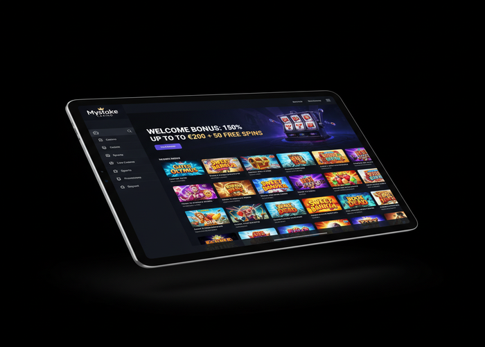 Mystake Casino Casinò su tablet